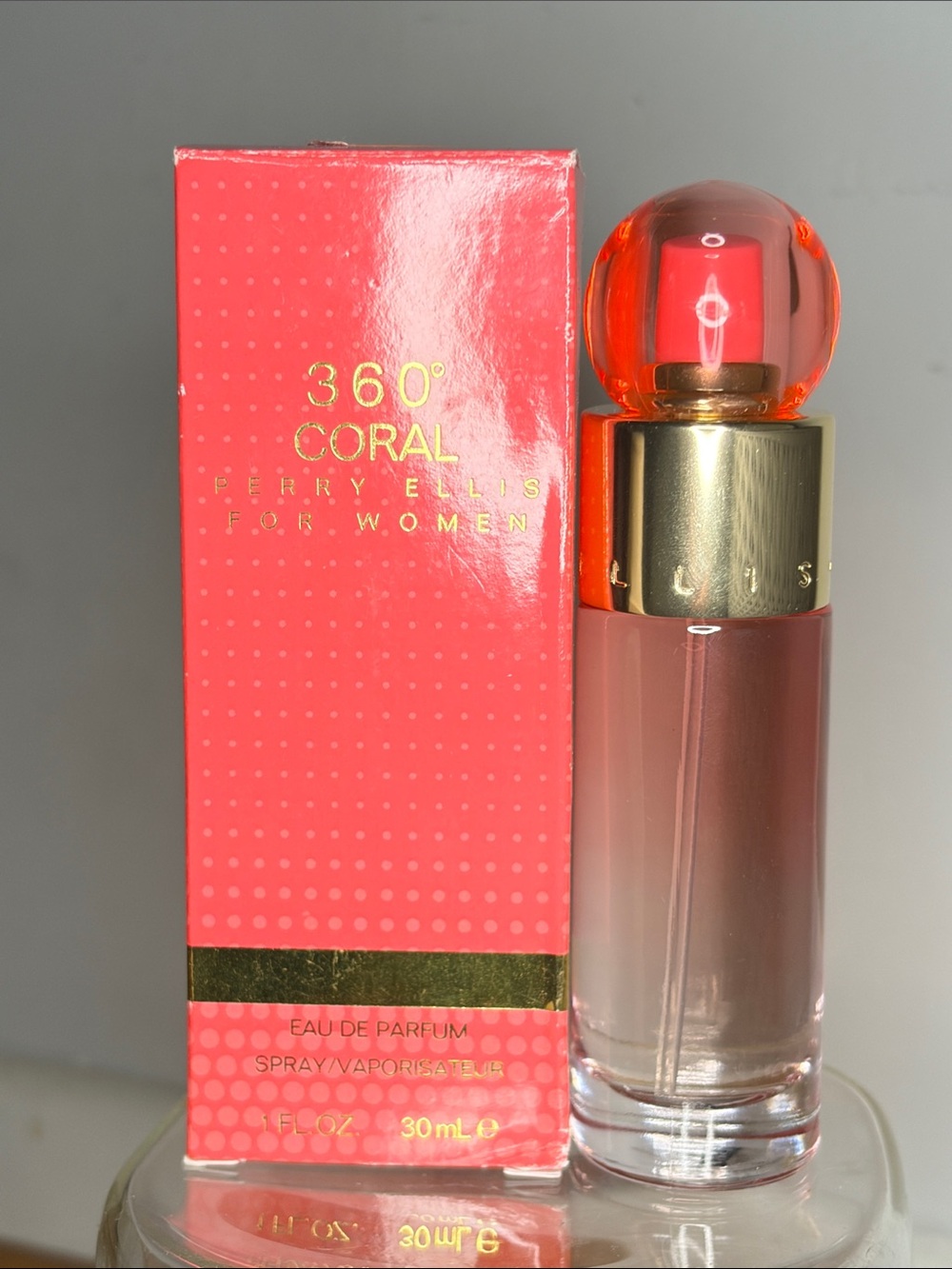 Perry Ellis 360° Coral  for Women - 30 ml